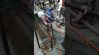 How to make pure copper electric wire in factory copper machine shortvideowireclip [upl. by Ripley829]