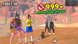 FUNNY NO INTERNET PRANK IN KALAHARI CLASH SQUAD  GARENA FREE FIRE [upl. by Lisabet538]