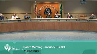 January 9 2024  Board Meeting [upl. by Torr]