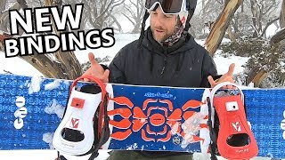 Trick Fails amp New Snowboard Binding Review [upl. by Saihttam424]