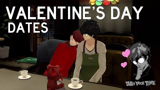 Persona 5 Royal  All Valentines Day Dates ENGLISH [upl. by Assadah]