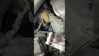 MercedesBenz ML 350 engine mount replacement [upl. by Tobye]