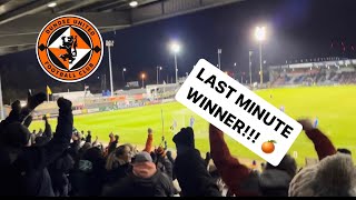 SCENES as a last minute GOAL sends UNITED TOP of the league Dundee United v Inverness CT Vlog [upl. by Frodine]