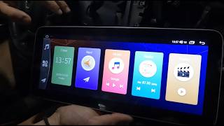 How To Install 12” Inch Android Car Stereo System In Dacia Logan 2018 [upl. by Marinelli]