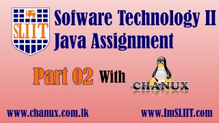 SLIIT Java Project Tutorial 02  by Chanux [upl. by Kuska]