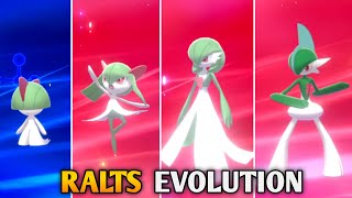 How To Evolve Ralts Into Gardevoir and Gallade In Pokemon Sword amp Shield  Galar Pokedex [upl. by Antonius]