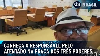 Autor de explosões em Brasília esteve gabinete de deputado em agosto  SBT Brasil 141124 [upl. by Arukas]