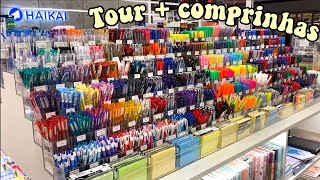 TOUR PELA HAIKAI  COMPRINHAS DE PAPELARIA [upl. by Embry]