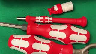 Wera Peppermint Candy Cane Screwdriver Set  2023 Advent Calendar [upl. by Anaugal]