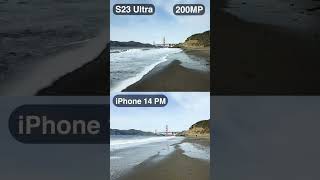 S23 ultra 200mp vs i phone 14 48mpsamsung smartphone automobile instagram train tich s23ultra [upl. by Lenrow]