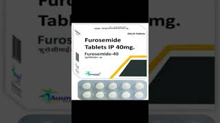 Furosemide  Loop diuretic [upl. by Sacci]