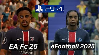 FC 25 Vs eFootball 2025 Comparison [upl. by Wan]