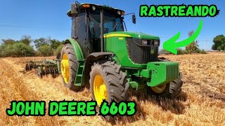 John Deere 6603 rastreando en Villa Juárez [upl. by Anthony214]