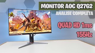 MONITOR QUAD HD  AOC Q27G2 [upl. by Johannes219]