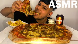 16quot DONER PIZZA MUKBANG ASMR UK ¦ REAL EATING SOUNDS [upl. by Anselmi]