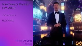 New Years Rockin Eve 2023 with Ryan Seacrest – Official Promo MOST VIEWED  pabariaborde [upl. by Euqinom]