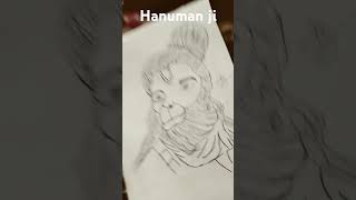 Hanuman ji drawing artmania [upl. by Sybil403]