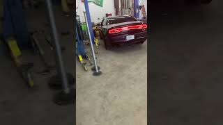 Dodge Charger 57 hemi FULL STRAIGHT PIPE Actually loud [upl. by Ihtraa]