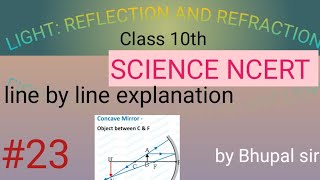 light reflection and refractionclass 10th sciencerefractionoflightchapter 1 physics ncert [upl. by Fisher]