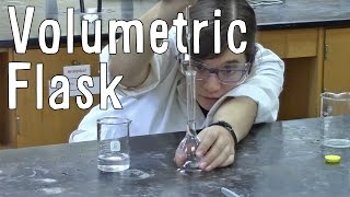 How to Use a Volumetric Flask [upl. by Atlas]