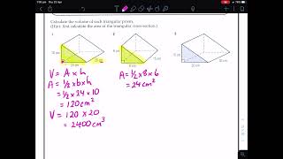 Volume of a Triangular Prism [upl. by Pinter]