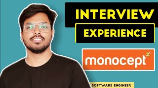 monocept interview experience  monocept technical questions monocept [upl. by Seaden]