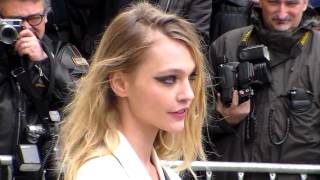 Sasha PIVOVAROVA Top Model  Paris 10 march 2015 Fashion Week Show Chanel [upl. by Ferrell]