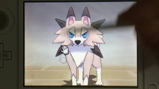 Pokemon Sun  Lycanroc  Pokemon Refresh [upl. by Reema800]