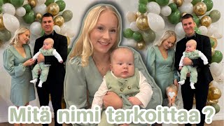 TAUN NIMI ON…👶  nimen paljastus [upl. by Dorothi]