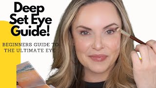 Beginners Guide to Deep Set Eyeshadow with These Pro Tips [upl. by Kilam]