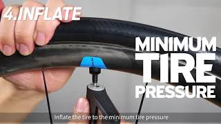 Giant Tubeless System How to fix a flat with a patch [upl. by Acinhoj130]