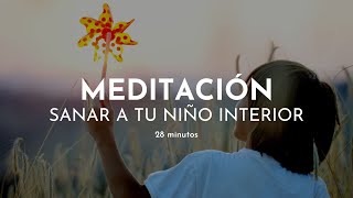 Sanar tu NIÑO INTERIOR 🌿 Meditación de sanación emocional 28 min con Gabriela Litschi [upl. by Joella]