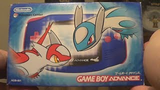 RARE Pokemon Latias amp Latios Themed Game Boy Advance [upl. by Suivatnom332]