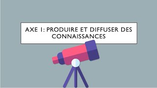 THGGSP  Produire et diffuser des connaissances [upl. by Legnaleugim]