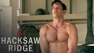 I Have A Knife in My Foot Sarge Scene  Hacksaw Ridge [upl. by Hausmann479]