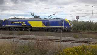 Continental Rail Locomotoras Euro 6000 serie 256 [upl. by Pussej]