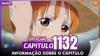 ONE PIECE 1132 INFORMAÇÃO OFICIAL SOBRE O CAPITULO [upl. by Tupler]