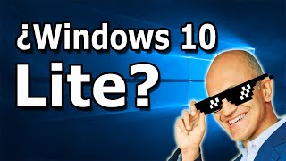 ¿Que es Windows Lite OS  El Windows 10 ligero [upl. by Haimerej]