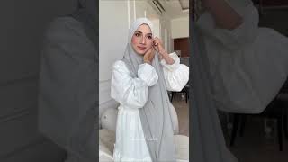 Lets try this tutorial Yang penting labuh depan belakang😍❤️ shawltutorial shawl [upl. by Asabi]