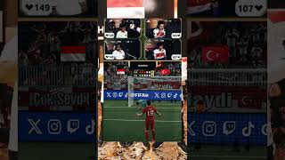 Adu penalty Indonesia 🇮🇩 vs Turkey🇹🇷timnasindonesia timnasdayefootball2024 [upl. by Llyrat]