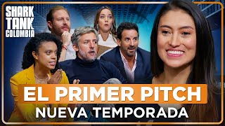 ¡El primer pitch de la NUEVA TEMPORADA completo  Shark Tank Colombia [upl. by Ivah568]