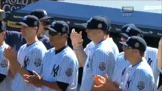 Metallica performed Enter Sandman at Yankee Stadium Mariano Riveras Day [upl. by Nivanod]