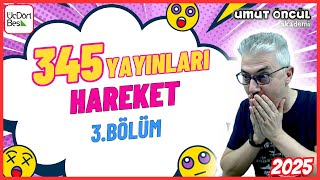 345 Yayınları  TYT Fizik  Hareket  3Bölüm [upl. by Longley859]