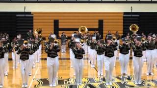 Perrysburg High School Band performing quotWipe Outquot [upl. by Amhsirak]