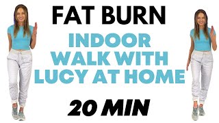 Walking Exercise for Weight Loss  20 Minute Walk at Home [upl. by Lucretia]