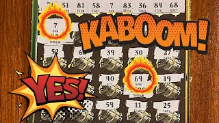 ‼️🧨 KABOOM 🧨‼️HUGE WIN On The New Illinois 50 Lottery Ticket 💲 [upl. by Rusticus]