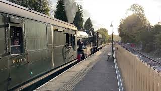 Bluebell Railway  6989 Departing East Grinstead [upl. by Suryt610]