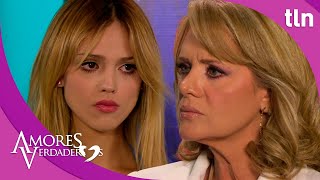 Victoria descubre la mentira de Nikki  Amores verdaderos 23  Capítulo42  tlnovelas [upl. by Sucitivel]