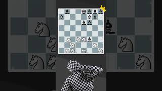 Lucha de ALFILES vs CABALLOS 😵‍ ¿Quién ganará⚡ ajedrez chess [upl. by Yesor]