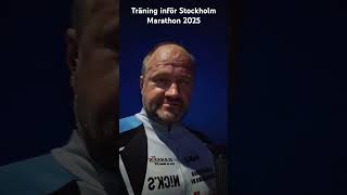 Träning inför Stockholm Marathon 2025 Training for Marathon [upl. by Norihs950]